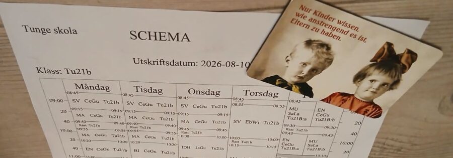 Leben in Schweden – #2 Schule