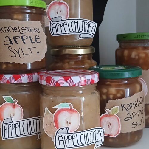 Herbstglück mit Kerngehäuse